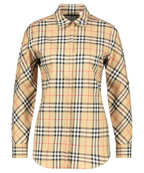 burberry damen bluse